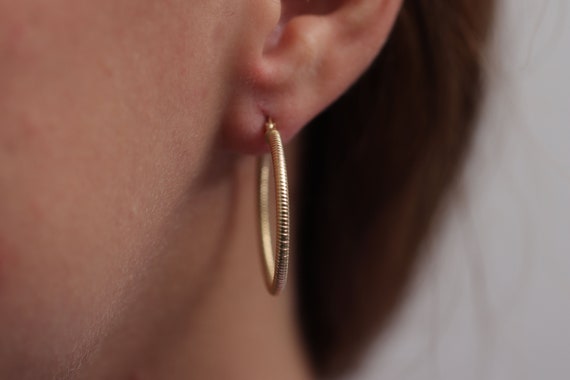 14K Gold Hoop Earrings For Women - Dainty Small Hoops, Hypoallergenic Gift For Her