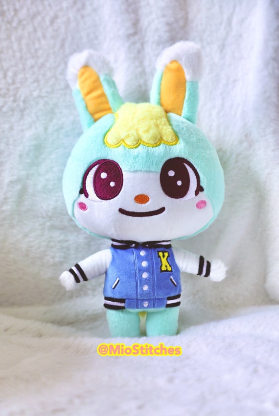 Animal Crossing Sasha Plush Bunnie Toy ready to Ship - Etsy UK