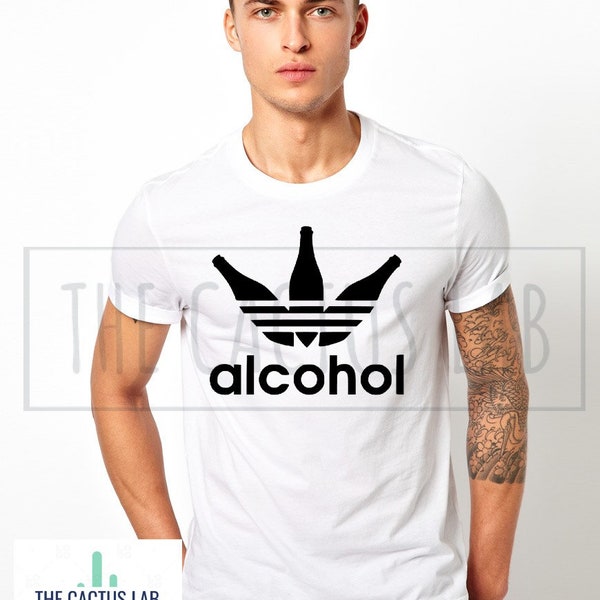 Alcohol SVG + PNG Funny Fashion, name brand, drinking, drinks, beer, vodka, tequila, whiskey, rum etc.