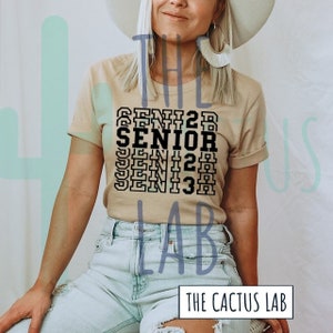 Senior jaar 2023 SVG/PNG afstuderen, Grad, middelbare school, college, diploma, leraar, directeur, student, kleuterschool