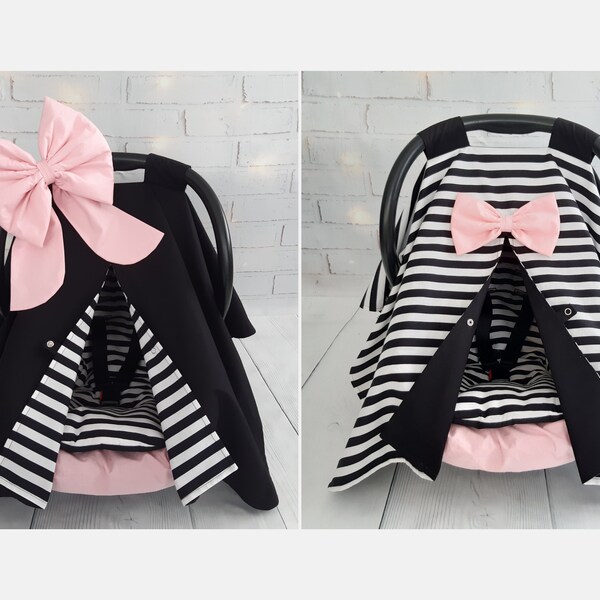 Baby Car Seat Cover Cotton Etsy