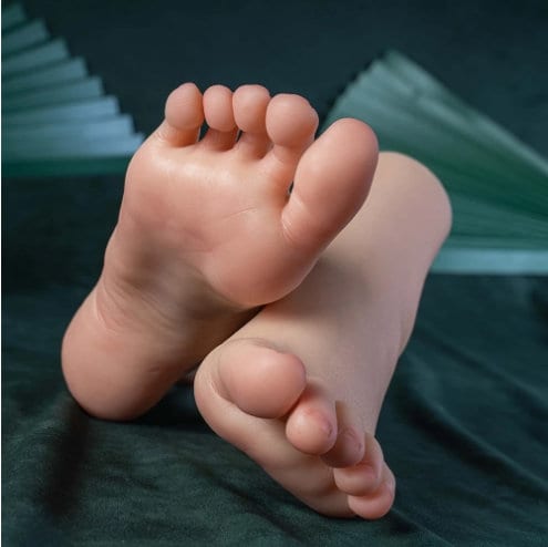 SILICONE FEET, Foot Fetish, Silicone PROSTHETIC, Foot Cover, Real