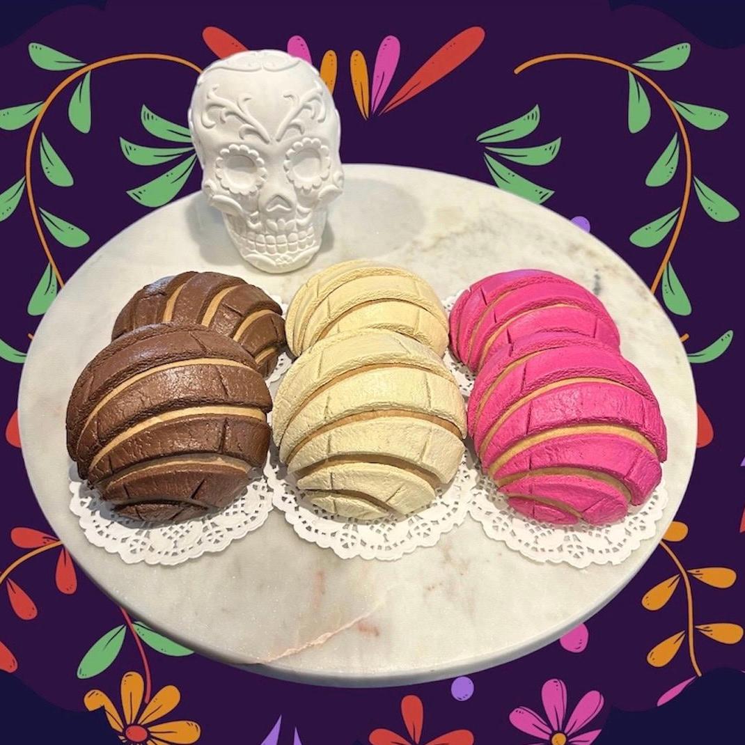 Realistic Mexican Pan Dulce Conchas Magnets