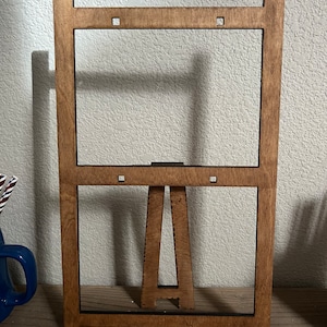 Farmhouse Ladder Interchangeable Sign Base, Ladder Hanging Frame Interchangeable Sign Base