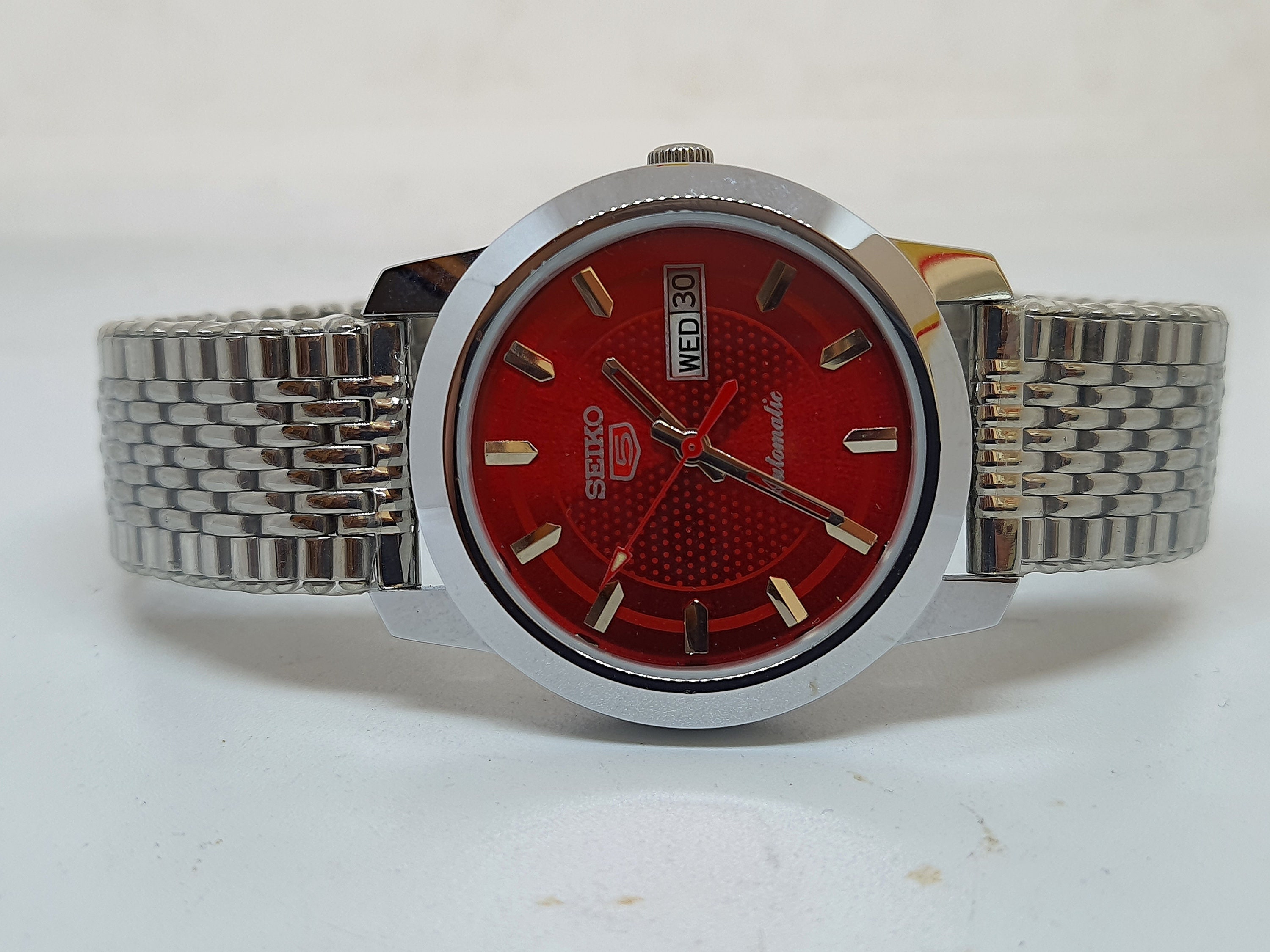 Seiko Red Dial - Etsy