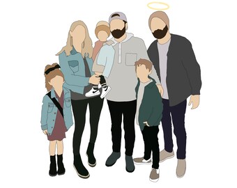 Ilustración conmemorativa 4-6 personas