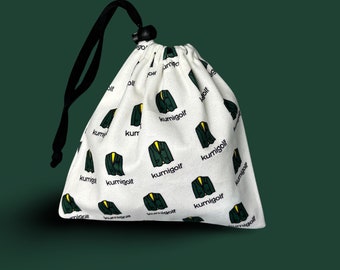 kumigolf Premium Green Jacket Golfball Tasche, Golf Tee Bag. Ein ideales Geschenk für alle leidenschaftlichen Golfspieler.