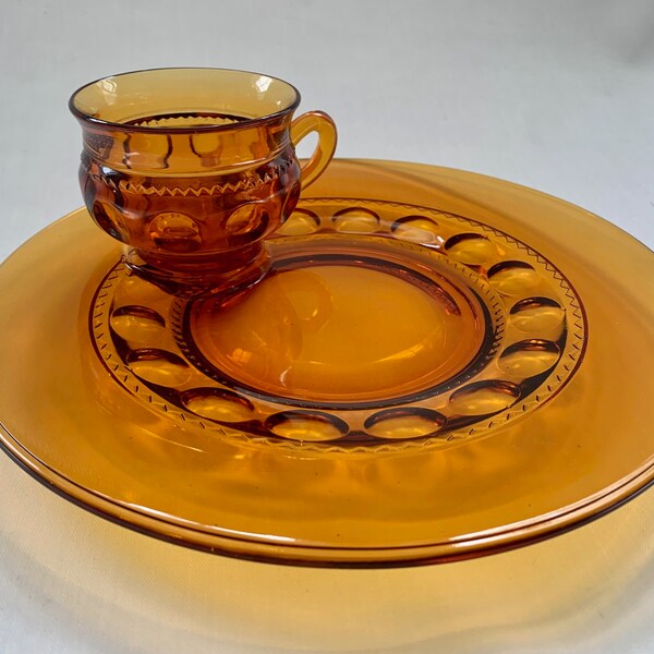 Tea Cup With Snack Plate Etsy
