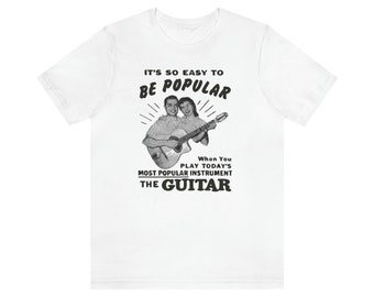 Popular Guitarist Selmer Gypsy Jazz Guitar T-Shirt