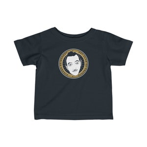 INFANT T-Shirt Django Reinhardt Hot Club of France Circle Jazz Guitar Fine Jersey Tee