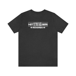 Hot String Swing Records Black T-Shirt
