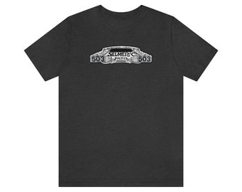 Distressed Selmer 503 Gypsy Jazz Guitar Label T-Shirt