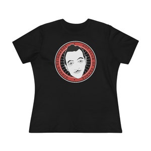 Women&#39;s Django Reinhardt Hot Club of France Circle Jazz Guitar T-Shirt