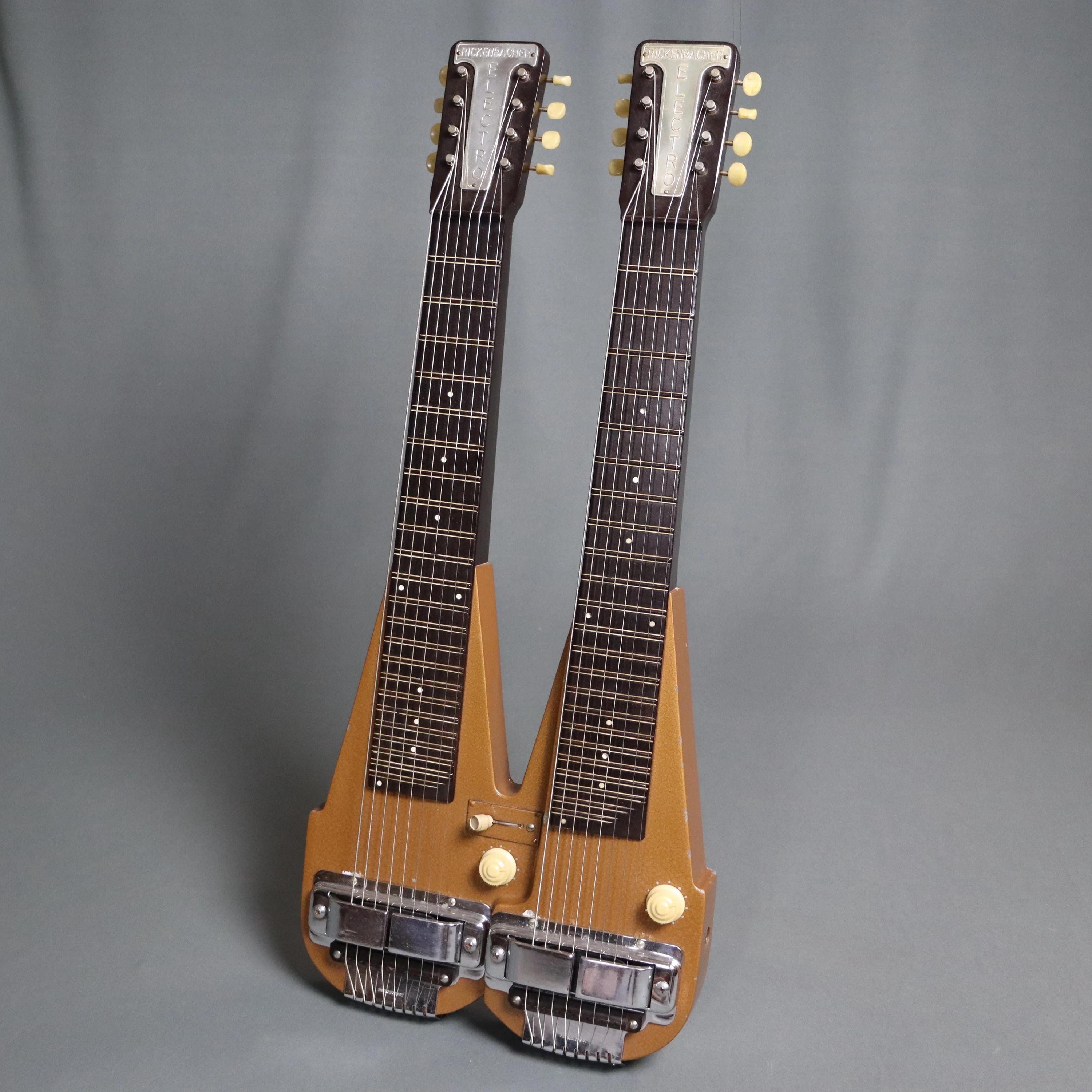 1947年製 リッケンバッカー D-16 ダブルネック 8弦 ラップスチール