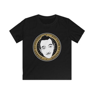 KID&#39;S T-Shirt Django Reinhardt Hot Club of France Circle Jazz Guitar Softstyle Tee
