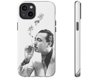 Smoking Django Reinhardt Gypsy Jazz Apple iPhone Google Samsung Phone Case