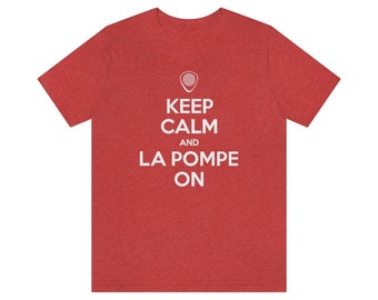 Keep Calm La Pompe Gypsy Jazz Rhythm Guitar T-Shirt