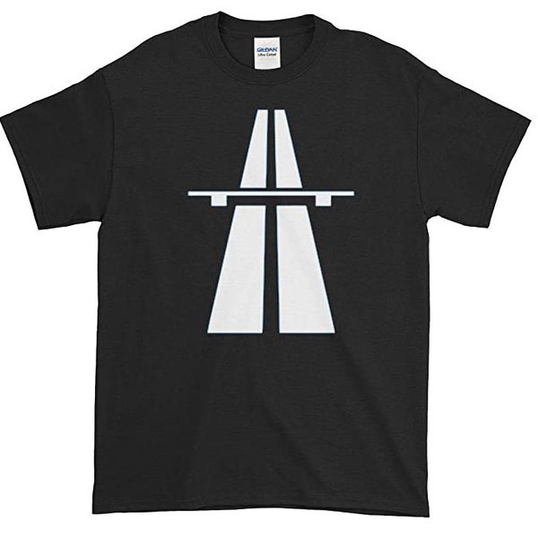 Autobahn T-Shirt Kraftwerk Inspired German Motorway