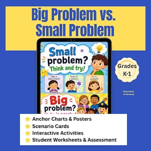 Stora problem vs. små problemaktiviteter | Problemets storlek SEL K-1