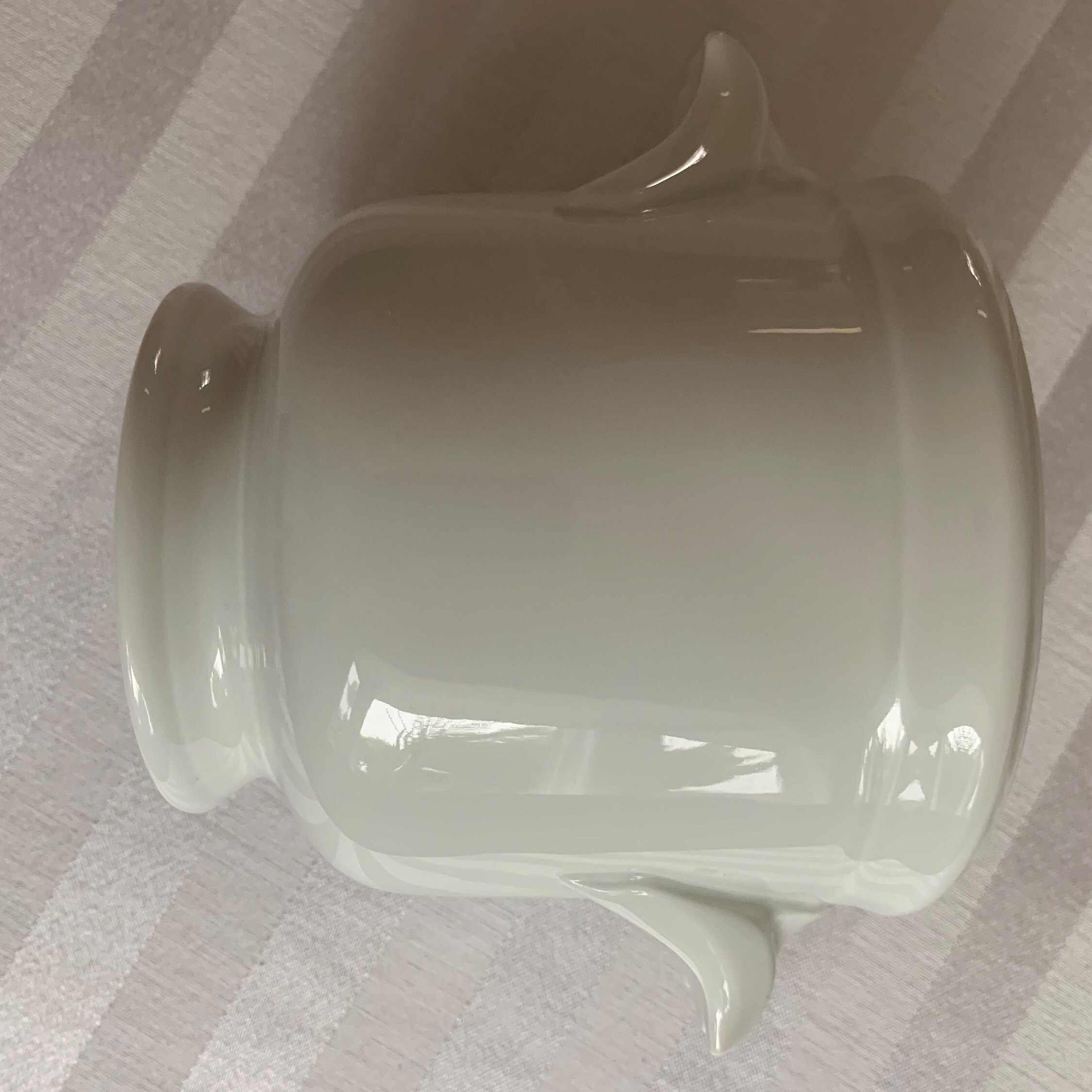 French Limoges White Ironstone Cachepot Le Blanc White Planter Etsy