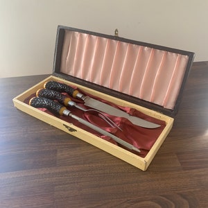 Faux Stag Carving Set - Made in Sweden - Jernbolaget