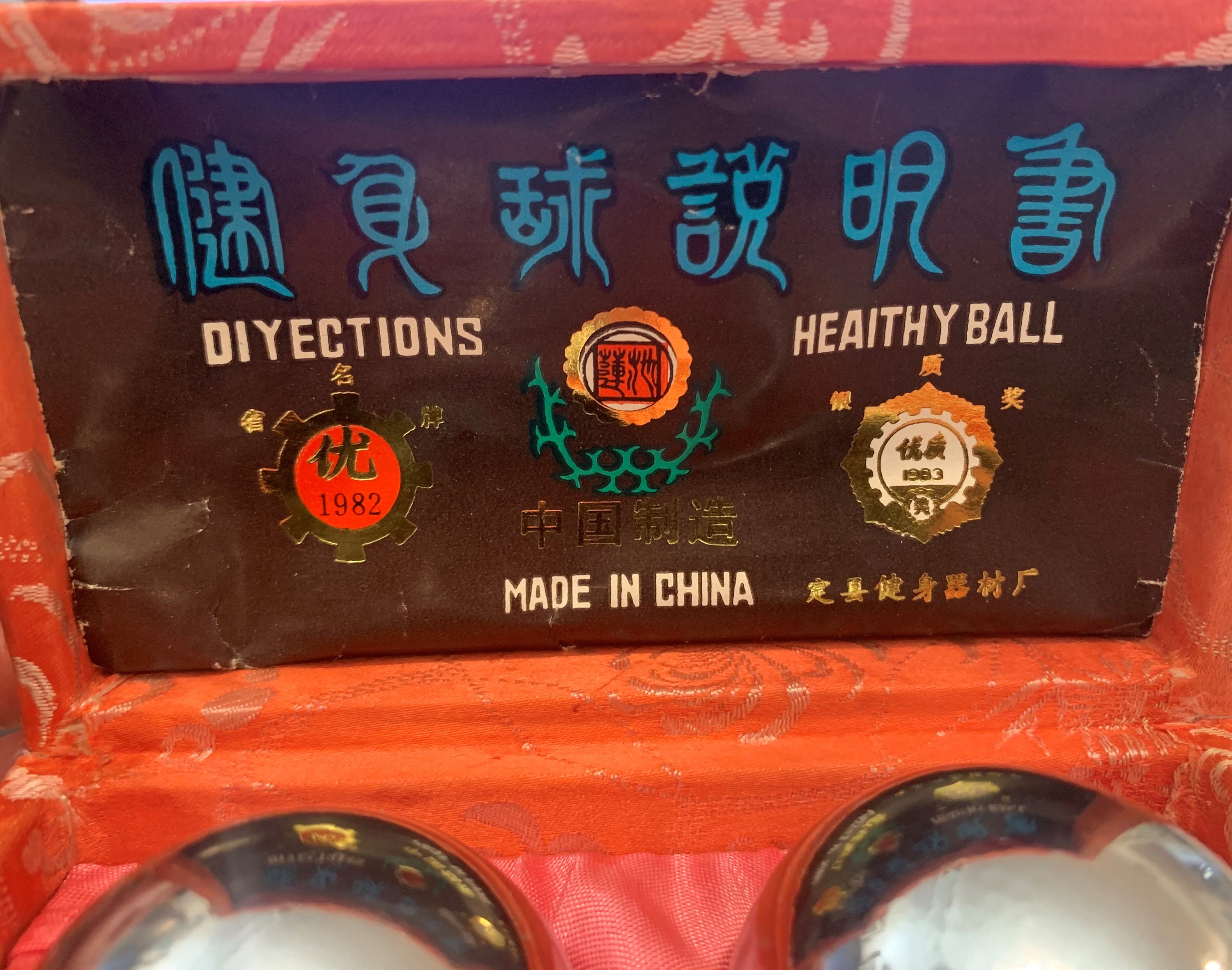 Meditation Balls Boading Balls healthy Ball chinese Iron Etsy