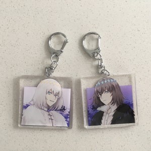 Fate/Grand Order FGO Oberon Vortigern Doppelseitiger Acryl Schlüsselanhänger