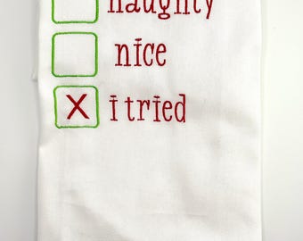 Whimsical Christmas Kitchen Towel