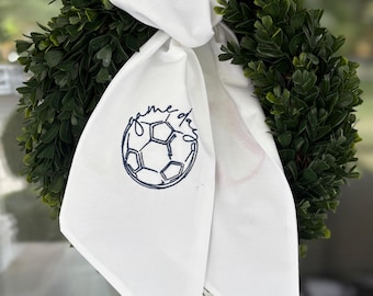 Sports Sash for Wreath - Soccer, Baseball, Volleyball, Basketball, Football