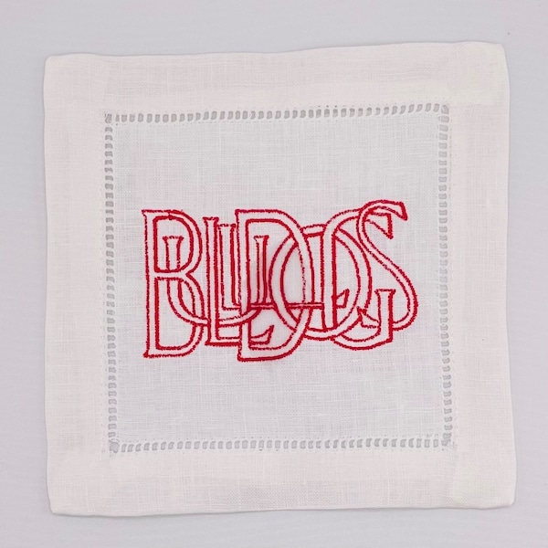 Bulldog Tailgate Cocktail Napkins - Set of 4