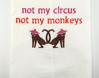 Whimsical Saying Hand Towel