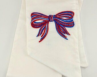 Memorial Day/July 4th Design - Ribbon Not Included!