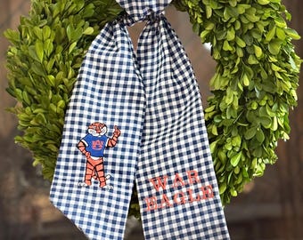 Auburn, AL - Wreath Sash