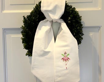 Sugarplum Fairy Nutcracker Wreath Sash