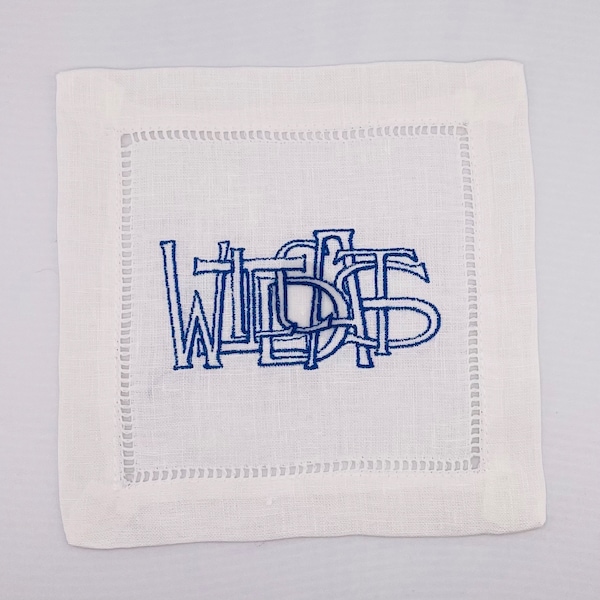 Wildcats Tailgate Cocktail Napkins - Set of 4