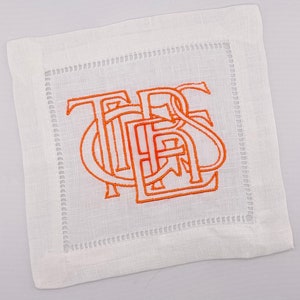 Tiger Tailgate Cocktail Napkins - Set of 4