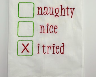 Whimsical Saying Hand Towel