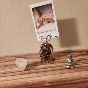 Wedding name place holder, polaroid stand, picture holder