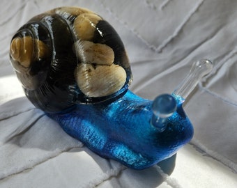 snail, rock shell, resin snail