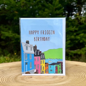d'anniversaire de Terre-Neuve-et-Labrador | Joyeux anniversaire, bordel | Côte est du Canada | Cartes de voeux drôles | Port de St. John's | Bonbons à la gelée