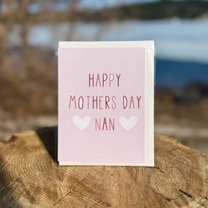 Happy Mothers Day Nan | Mothers Day Card | Newfoundland and Labrador | East Coast Canada | Greeting Cards