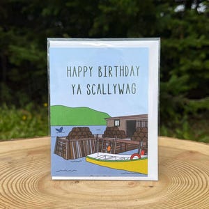 d'anniversaire de Terre-Neuve-et-Labrador | Joyeux anniversaire, chérie | Côte est du Canada | Cartes de voeux drôles | Pêche | Océan