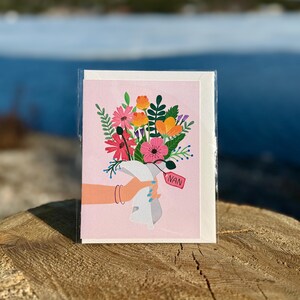 Boquet de Feliz Dia das Mães | Cartão de Dia das Mães | Nan | Terra Nova e Labrador | Costa Leste do Canadá | Cartões de Saudação