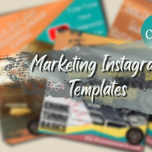 Marketing Instagram Templates III | Social Media | Canva Design