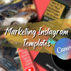 Marketing Instagram Templates II | Social Media | Canva Design