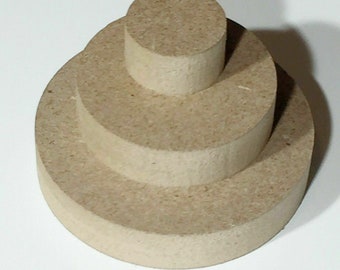 MDF Round Wooden Disc Round Wooden Discs Circle Table Top Make Back Wall