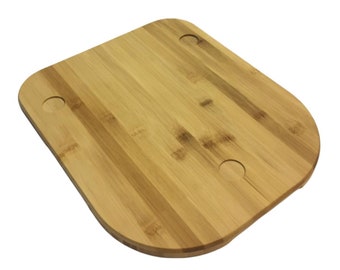 Sliding board with handle glider slider for the Thermomix TM5 TM6 solid BAMBOO wood