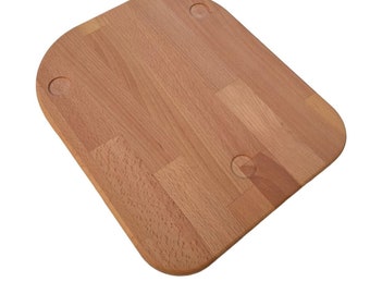 Sliding board with handle glider slider for the Thermomix TM5 TM6 wood solid BEECH TRS