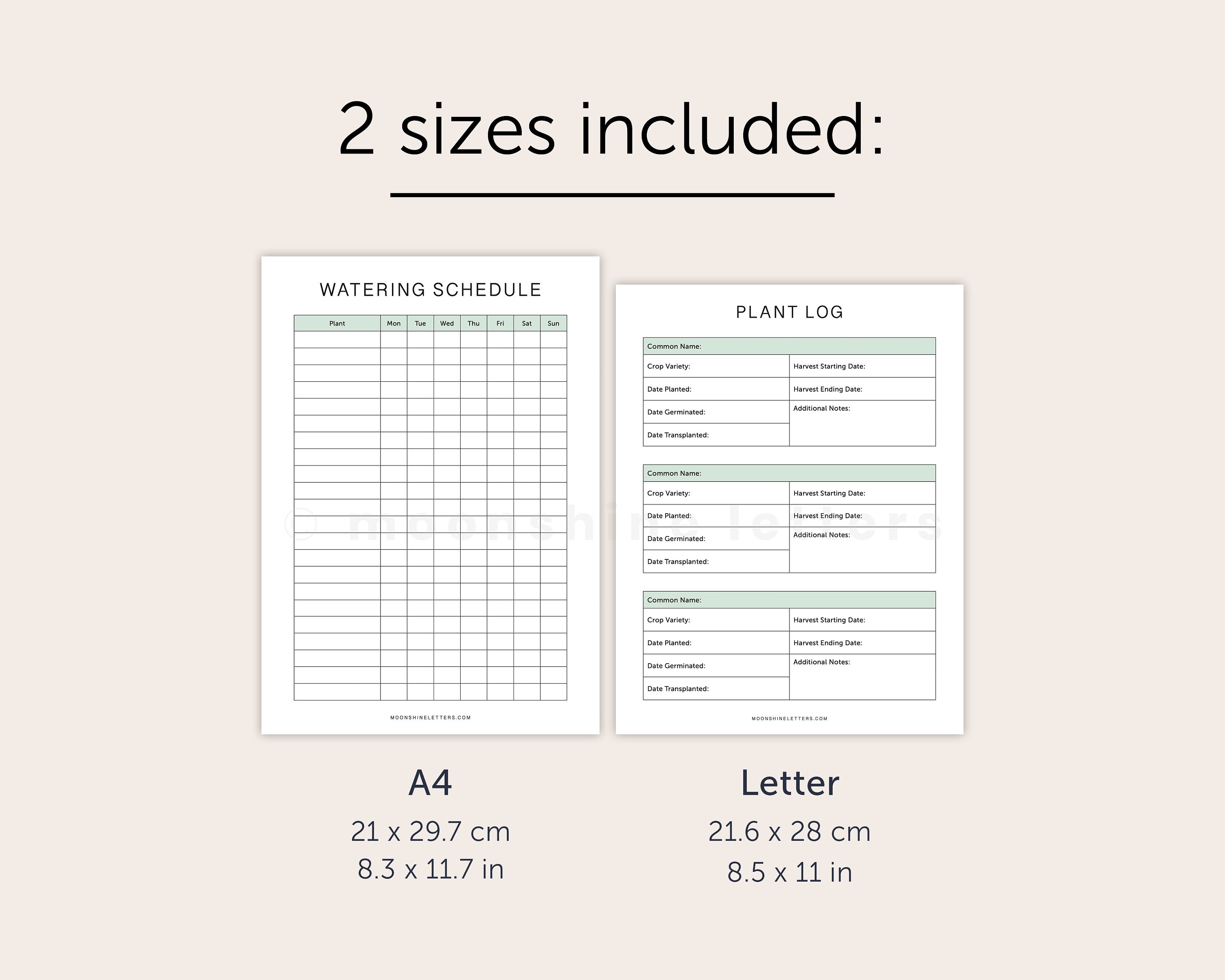 Garden Planner Printable, Gardening Organizer PDF – DOWNLOAD - Etsy