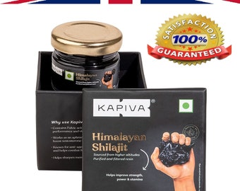 Himalaya Shilajit 100% pure 20 grams Lab tested,safest and high potency uk